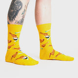 Spread Your Wings & Fry - Men's Crew Socks