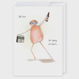 Young At Heart - Birthday Card