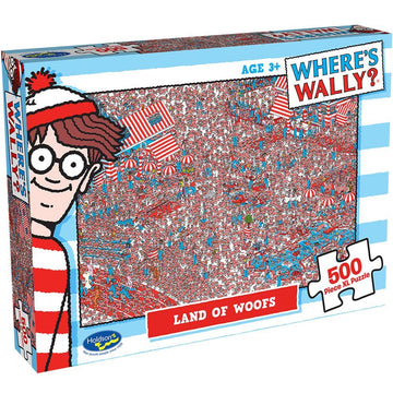 Where's Wally - Land Of Woofs - 500XL Puzzle