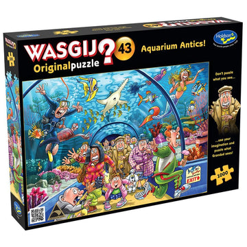 Wasgij Origional-1000pc / Aquarium Antics