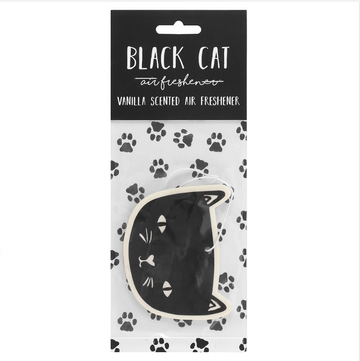Black Cat Vanilla Air Freshener
