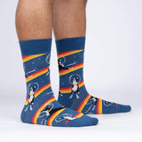 Astro Puppy - Men's Crew Sock