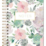 Floral Notes Spiral Journal