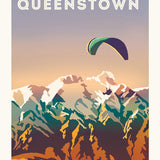 Queenstown The Remarkables - A4 Print