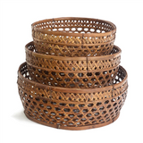 Raffles Round baskets - Set of 3