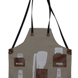 The Kiwi BBQ Apron - Tan