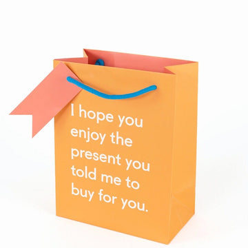 Gift Bag Medium - Enjoy the Present