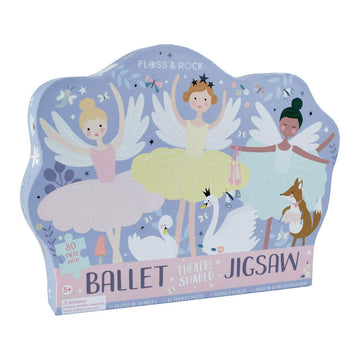 Enchanted Ballet 80PCE Jigsaw in Shaped Box