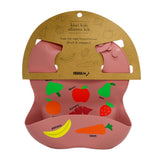 Silicone Bib - Fruit & Veg