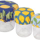 Lemons Save It Mini Bowl Cover - Set of 3