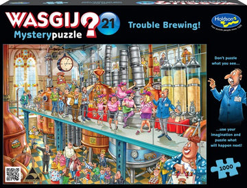 Wasgij Mystery #21: Trouble Brewing! 1000 Pieces
