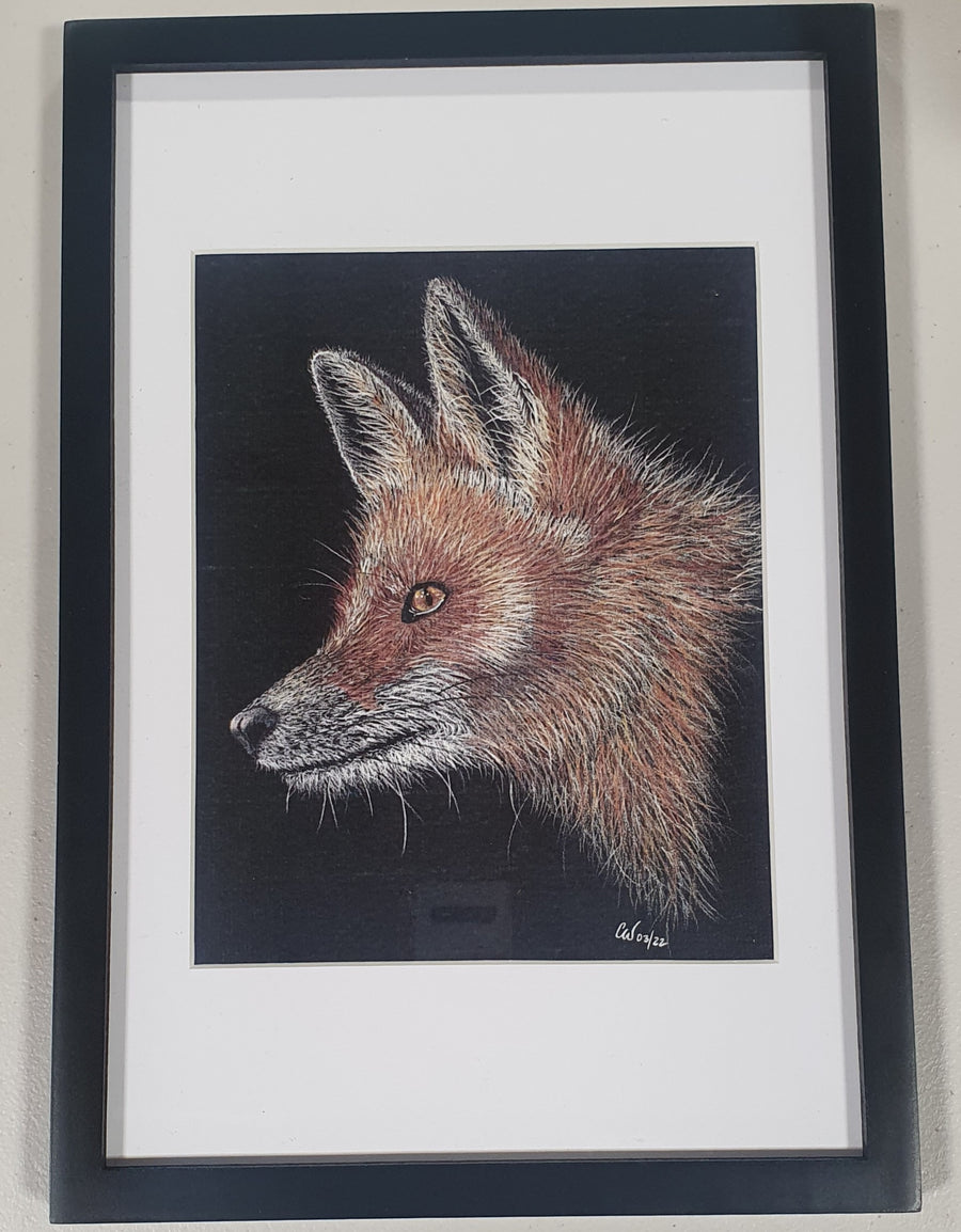 Fox Framed A4