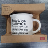 Cup-Puccino Book Lover Bone China Mug