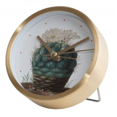 Botanical Magpie Table Clock