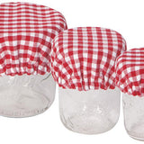 Gingham Mini Bowl Cover Set of 3