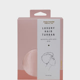 Quick Dry Hair Turban - Satin Pink