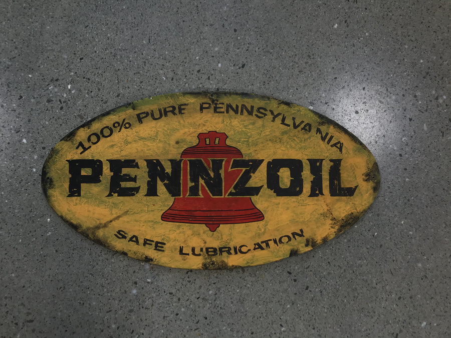 100% Pure Pennsylvania - Hand Painted Sign