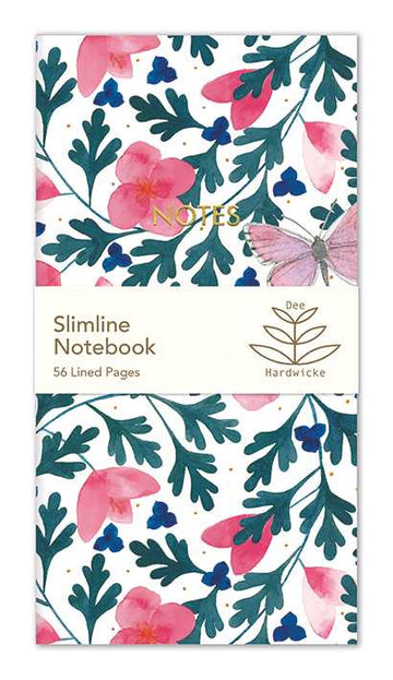 Floral - Slimline Notebook