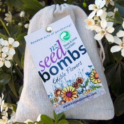 NZ Seed Bombs - Edible Flowers