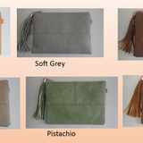 Solid Clutch w/ Wristlet