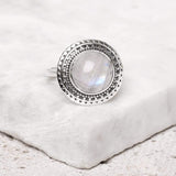 Hidden Doorway Moonstone Ring