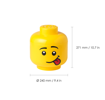 Lego Storage Head Large Silly