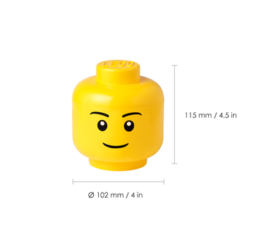 Lego Storage Head Large Boy