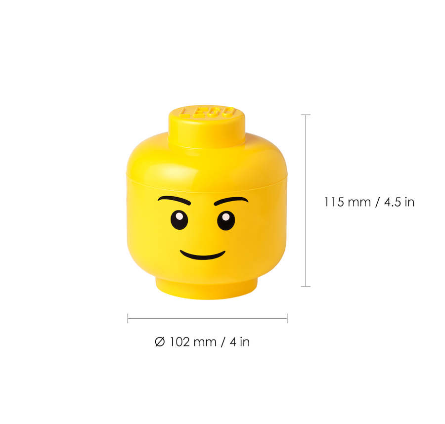 Lego Storage Head Large Boy