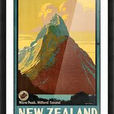Mitre Peak -A4 Print