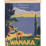 Wanaka, charm of lake land- Mini wall chart