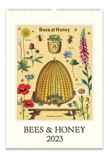 Bees & Honey 2023 Wall Calendar