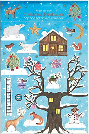 Christmas Tree House Pop and Slot Advent Calender