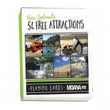 54 Free Attractions Playing Cards