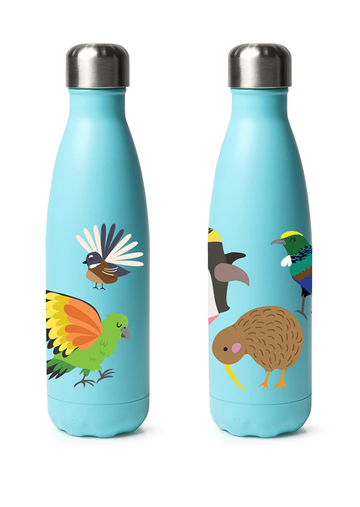 Kids Drink Bottle - Kiwi Birds