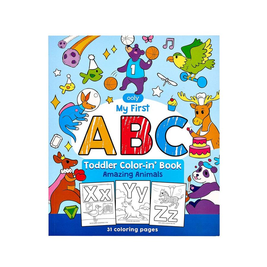 ABC Amazing Animals Colouring Book