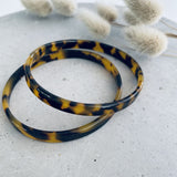 Tort Plant Based Bangles  - Dark
