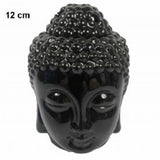 Buddha Head Oil Burner - Black