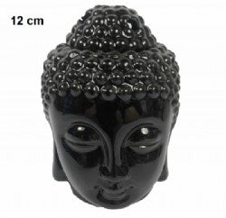 Buddha Head Oil Burner - Black