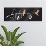 Tui + Kowhai - Large Panel