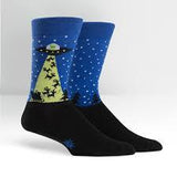 Mens Crew - The alien who stole christmas
