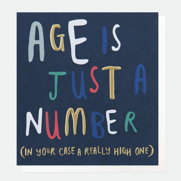 Age Is Just A Number - Card