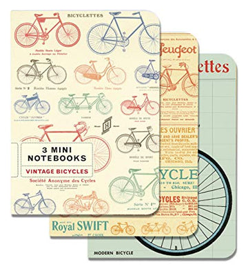 Bicycle Set 3 Mini Notebook