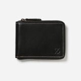 William Leather Wallet - Black