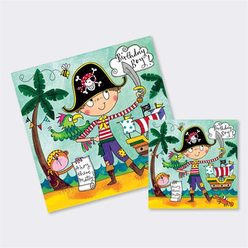 Pirate Birthday Jigsaw - Card