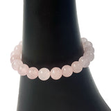 Rose Quartz 8mm Bead Bracelet
