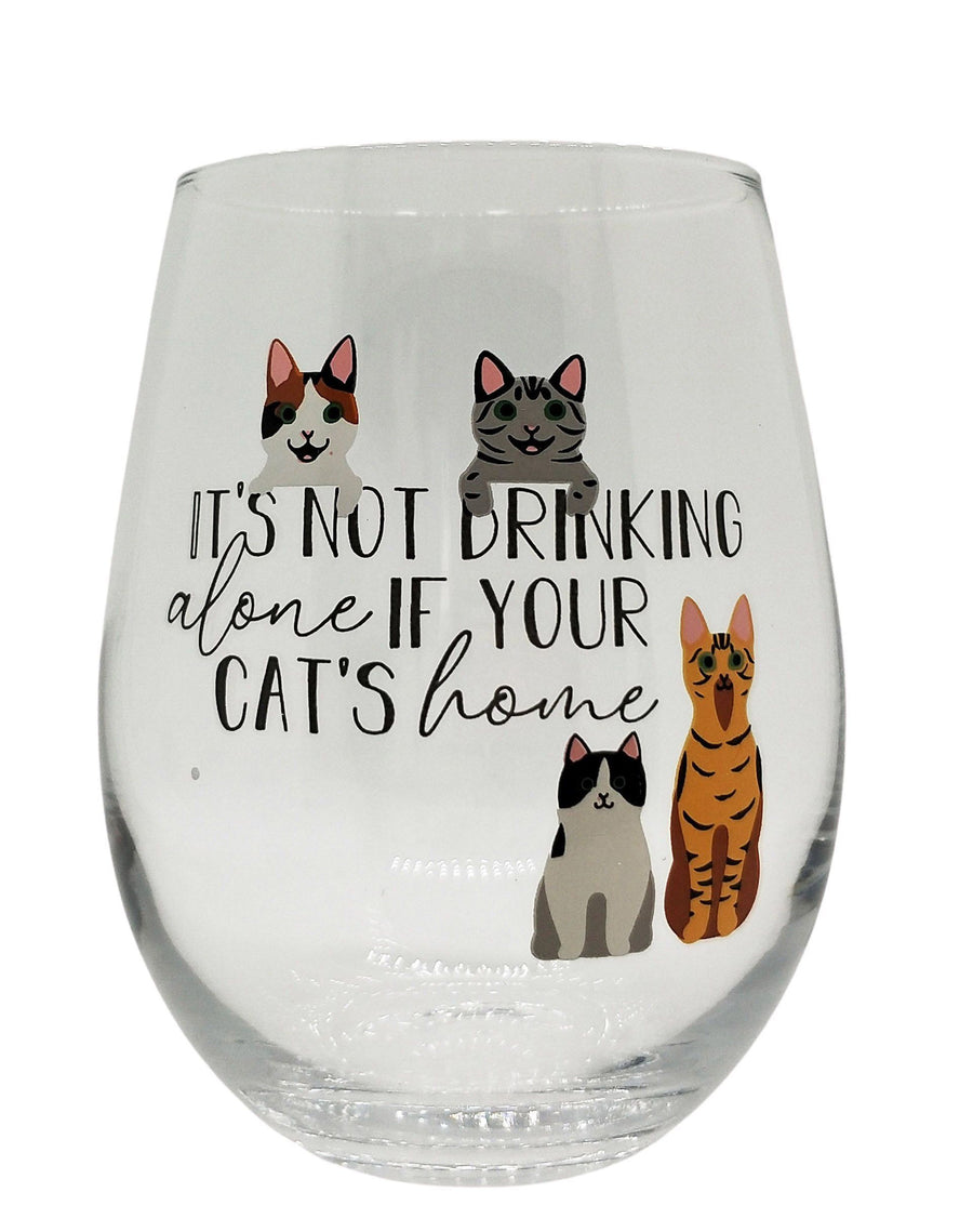 It's Not Drinking Alone If Your Cat's Home