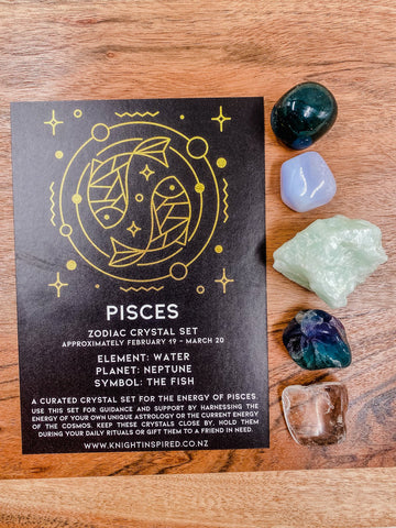 Zodiac Crystal Set - Pisces