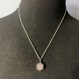 Rose Quartz Star Pendant Love