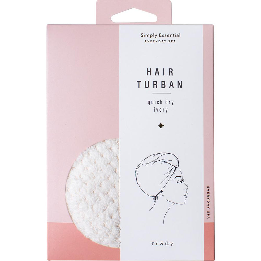 Hair Turban - Ivory