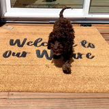 Large Doormat - Welcome To Our Whare